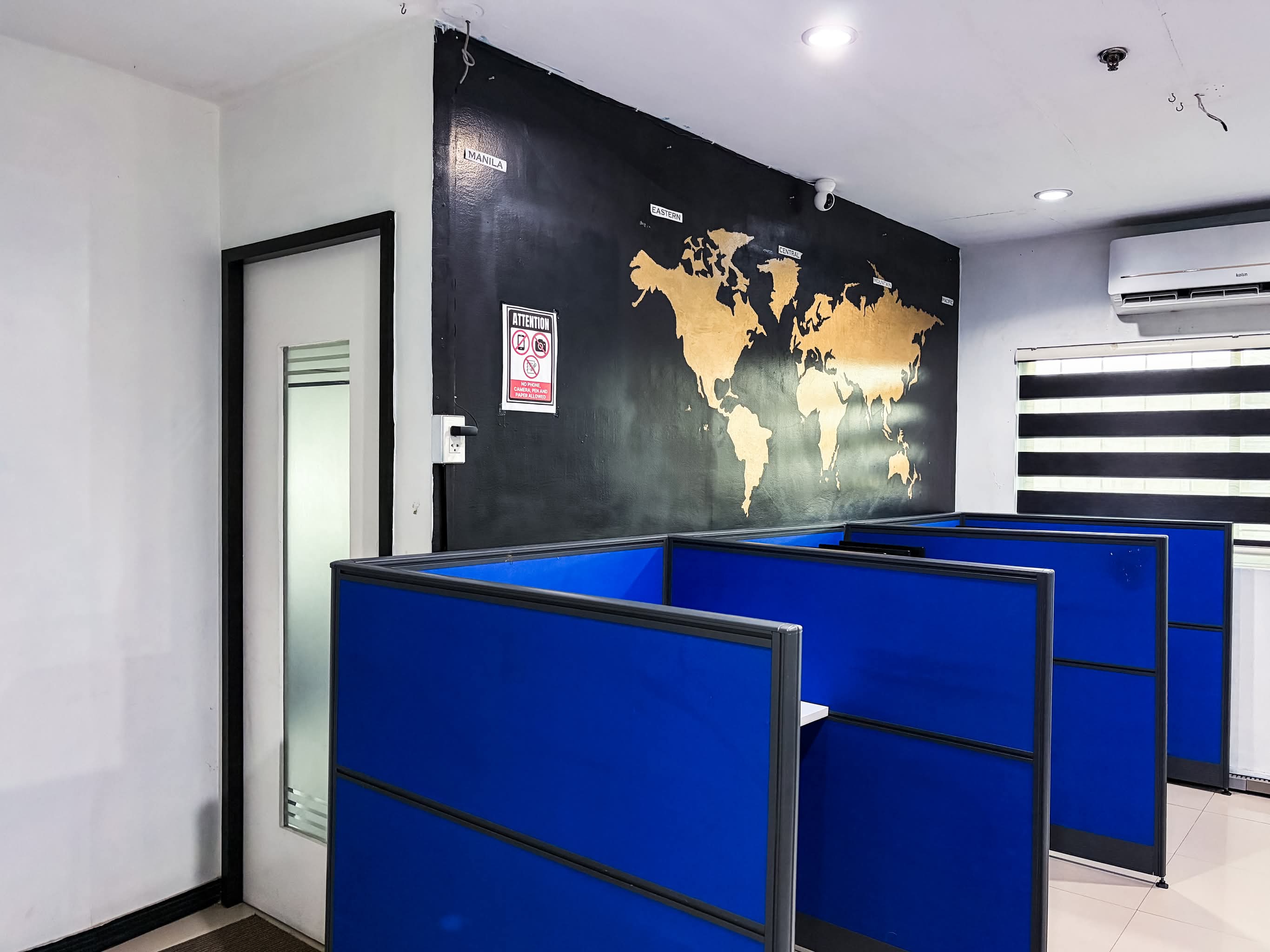 Wenovate BPO office floor in Cavite